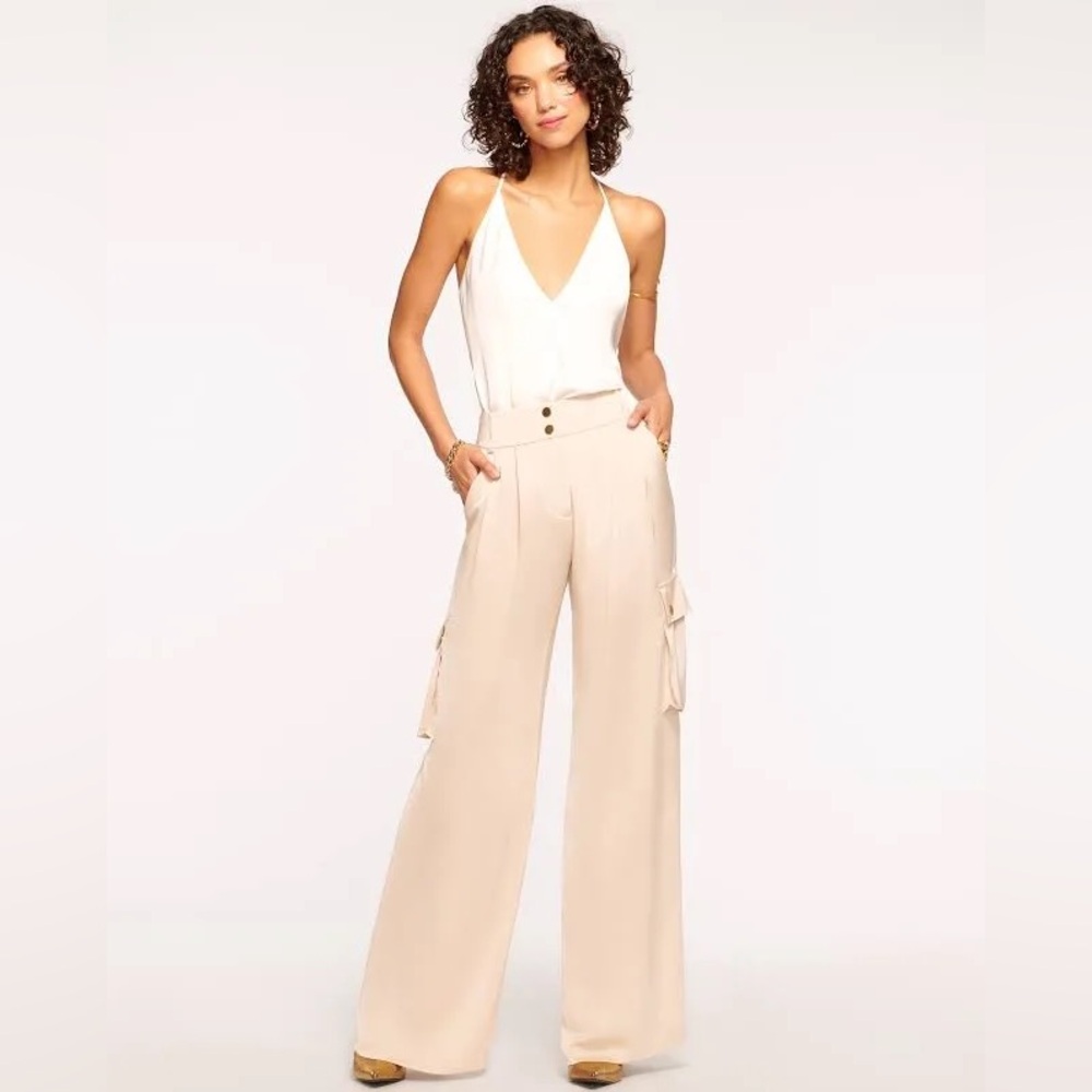 NWT RAMY BROOK Rumer Wide Leg Cargo Pants